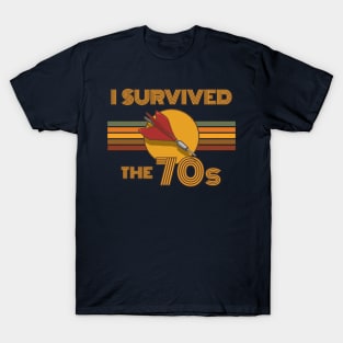 Lawn Dart I survived the 70s T-Shirt